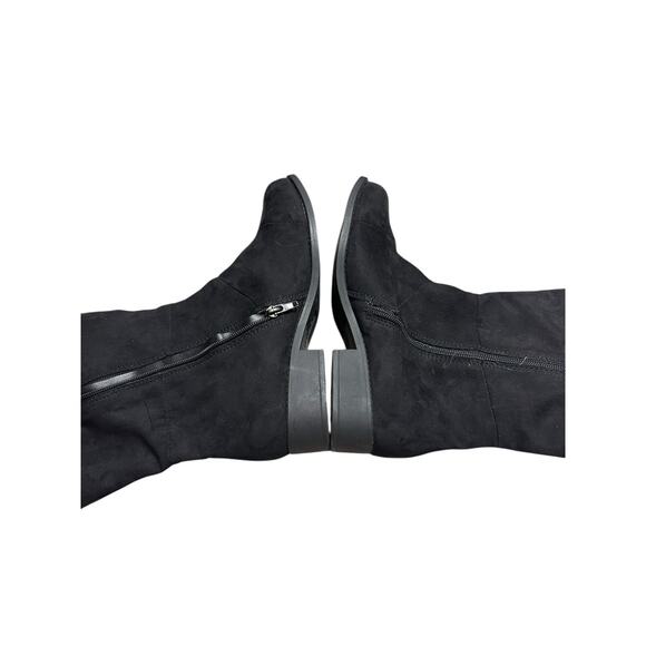 American Eagle Knee High Black Boots Size 9W - Picture 5 of 6